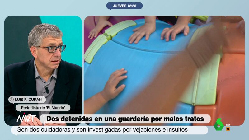 Luis Fernández Durán detalla el maltrato en una guardería de Pozuelo