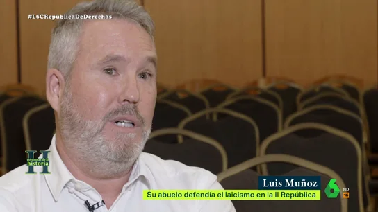 Habla el nieto de Luis Muñoz, el médico que luchó por el laicismo durante la República: "Llevábamos muchos años con la Iglesia adoctrinando" Habla el nieto de Luis Muñoz, el médico que luchó por el laicismo durante la República: "Llevábamos muchos años con la Iglesia adoctrinando"