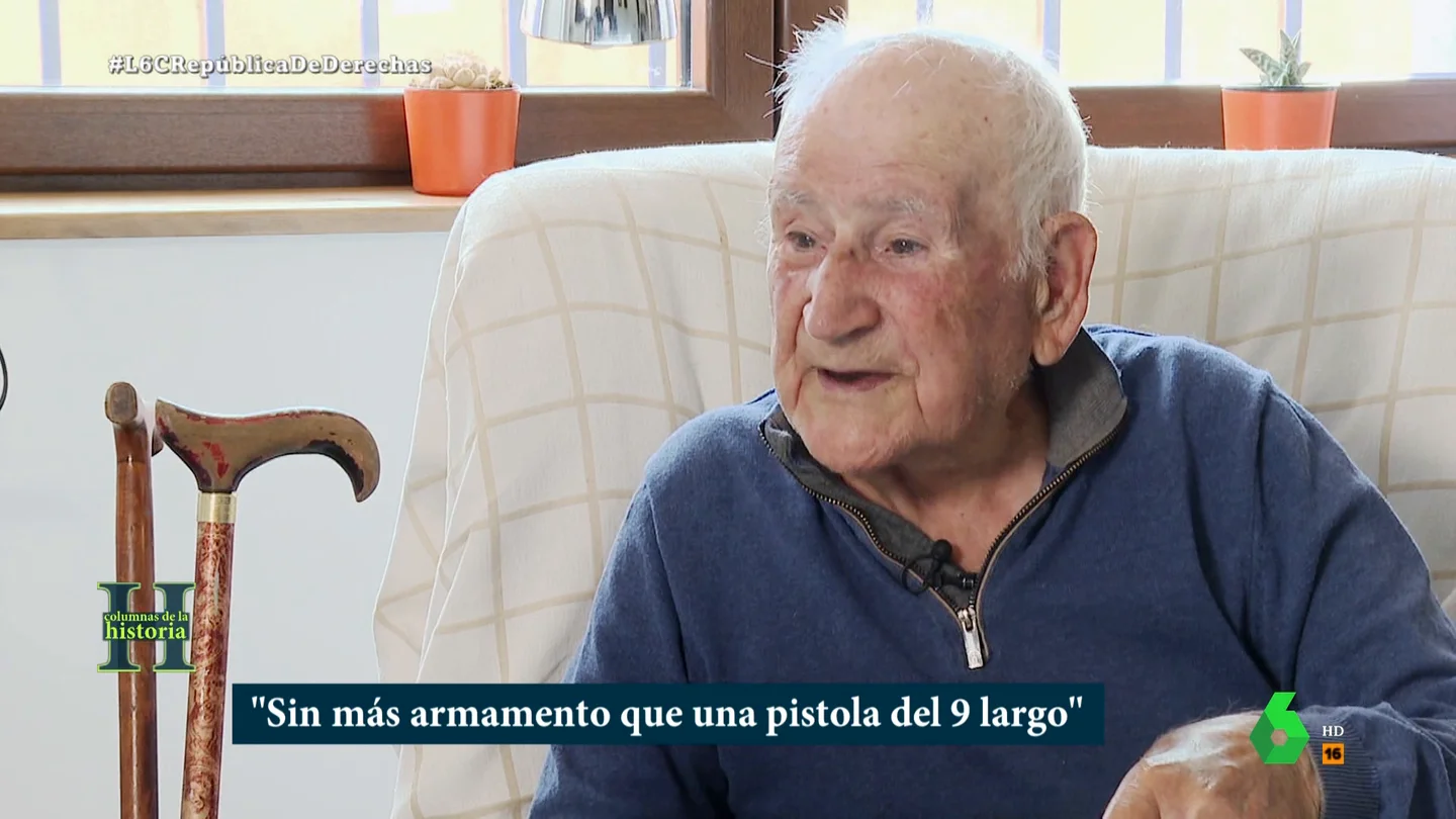 Uno de los protagonistas de la Revolución de Asturias recuerda cómo luchó: "Me encontré a unos socialistas y marchamos unidos" Uno de los protagonistas de la Revolución de Asturias recuerda cómo luchó: "Me encontré a unos socialistas y marchamos unidos"