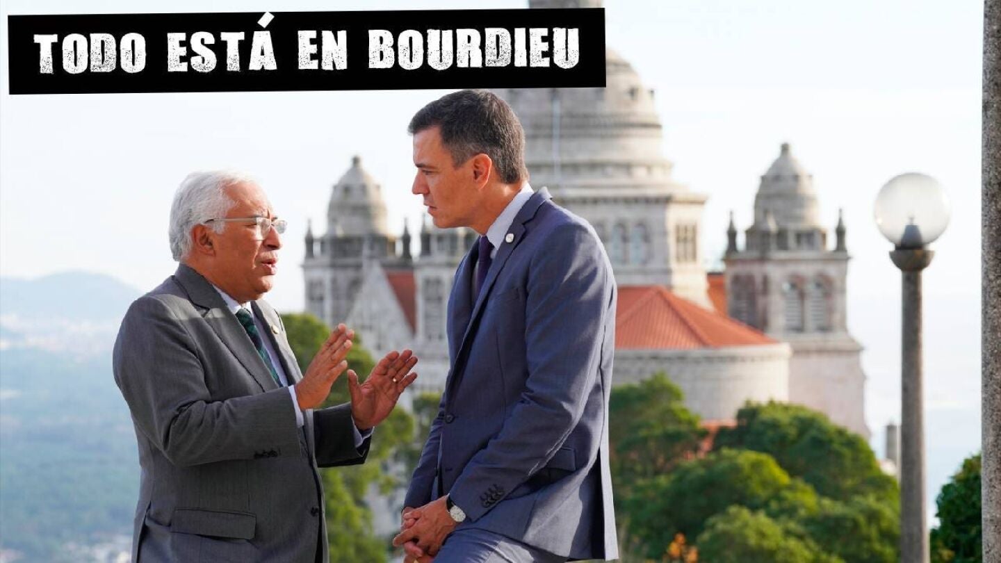 Antonio Costa y Pedro S&aacute;nchez en la Cumbre Hispano-Portuguesa de 2022, en Viana do Castelo (Portugal)
