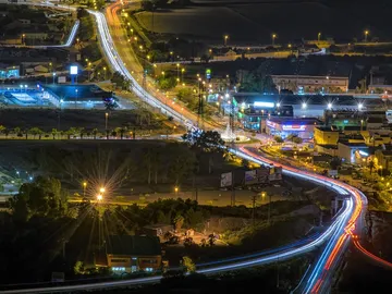 Carretera de noche  Carretera de noche