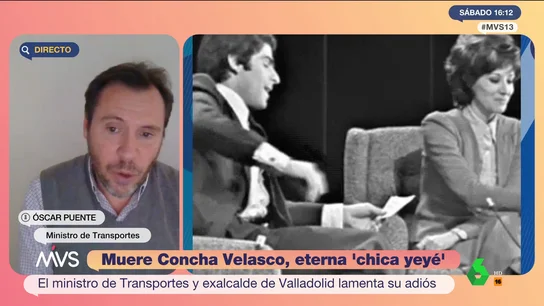 Óscar Puente habla en Más Vale Sábado de Concha Velasco Óscar Puente habla en Más Vale Sábado de Concha Velasco