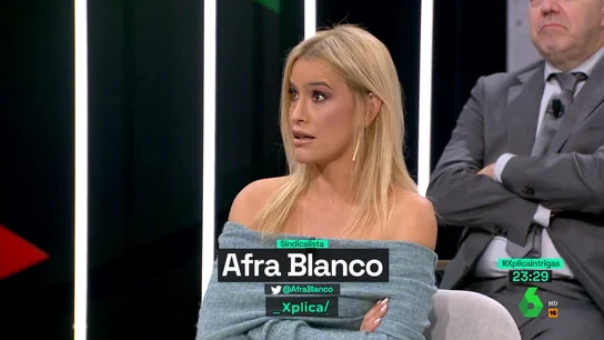 Afra Blanco responde a quienes decían que incrementar el Salario Mínimo destruía empleo: "Hoy no hablamos de si tiene que subir, sino de cuánto" Afra Blanco responde a quienes decían que incrementar el Salario Mínimo destruía empleo: "Hoy no hablamos de si tiene que subir, sino de cuánto"