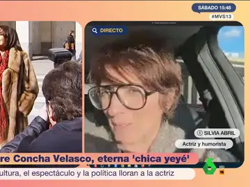 Silvia Abril habla en Más Vale Sábado sobre la muerte de Concha Velasco
