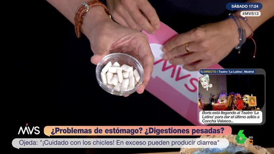 Pablo Ojeda advierte sobre las consecuencias de comer chicles sin azúcar Pablo Ojeda advierte sobre las consecuencias de comer chicles sin azúcar