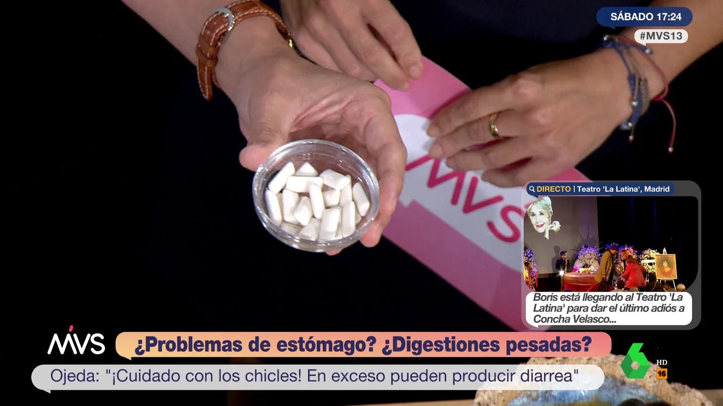 Pablo Ojeda advierte sobre las consecuencias de comer chicles sin azúcar Pablo Ojeda advierte sobre las consecuencias de comer chicles sin azúcar