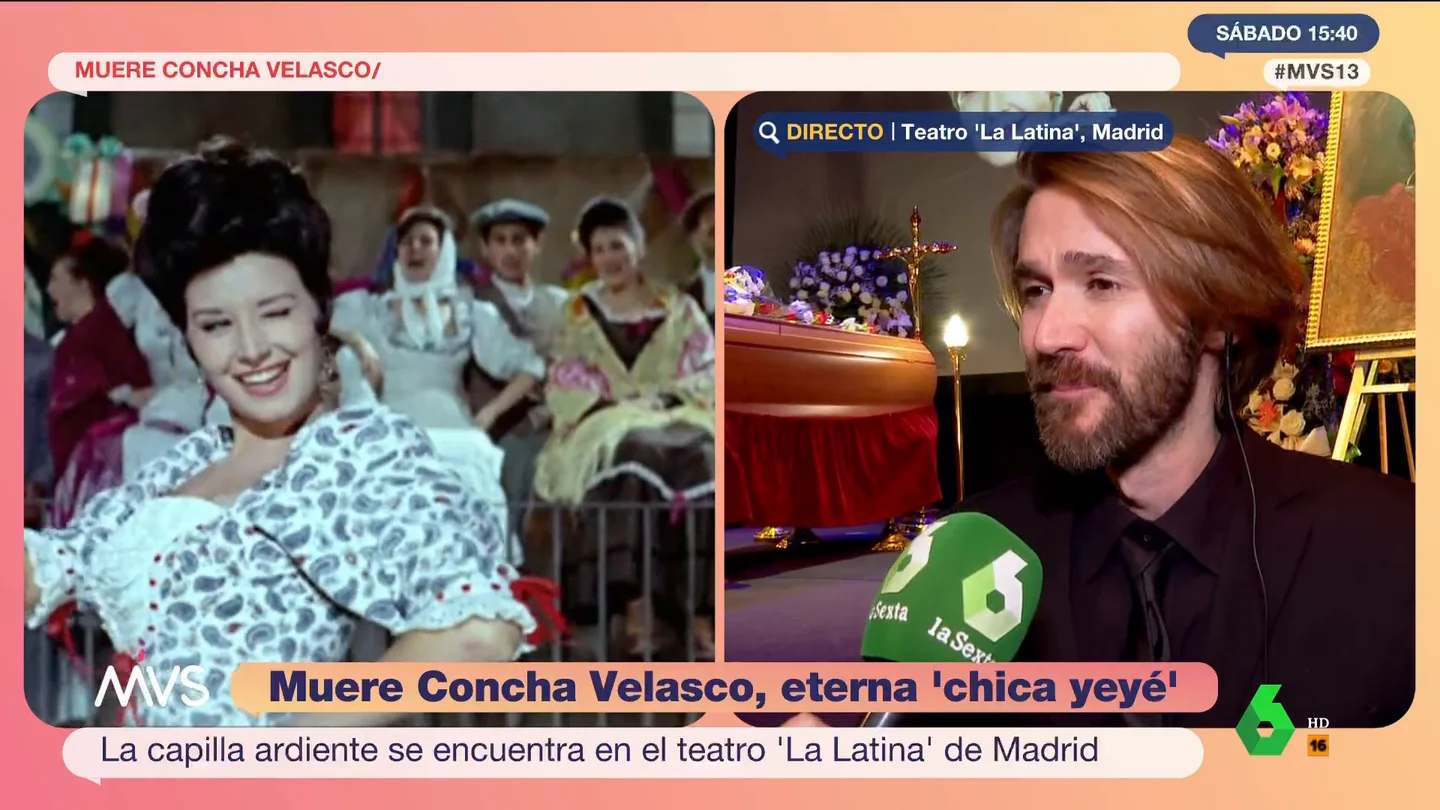 Manuel Velasco rompe a llorar al hablar de su madre, Concha Velasco Manuel Velasco rompe a llorar al hablar de su madre, Concha Velasco