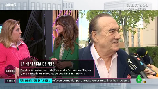 LA ROCA - Pilar Vidal, tras la apertura del testamento de Fernández Tapias: "El se sintió traicionado en un momento dado por sus hijos" LA ROCA - Pilar Vidal, tras la apertura del testamento de Fernández Tapias: "El se sintió traicionado en un momento dado por sus hijos"