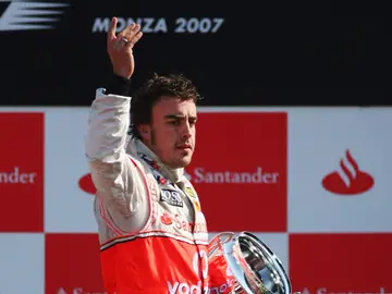 Fernando Alonso, en su año en McLaren