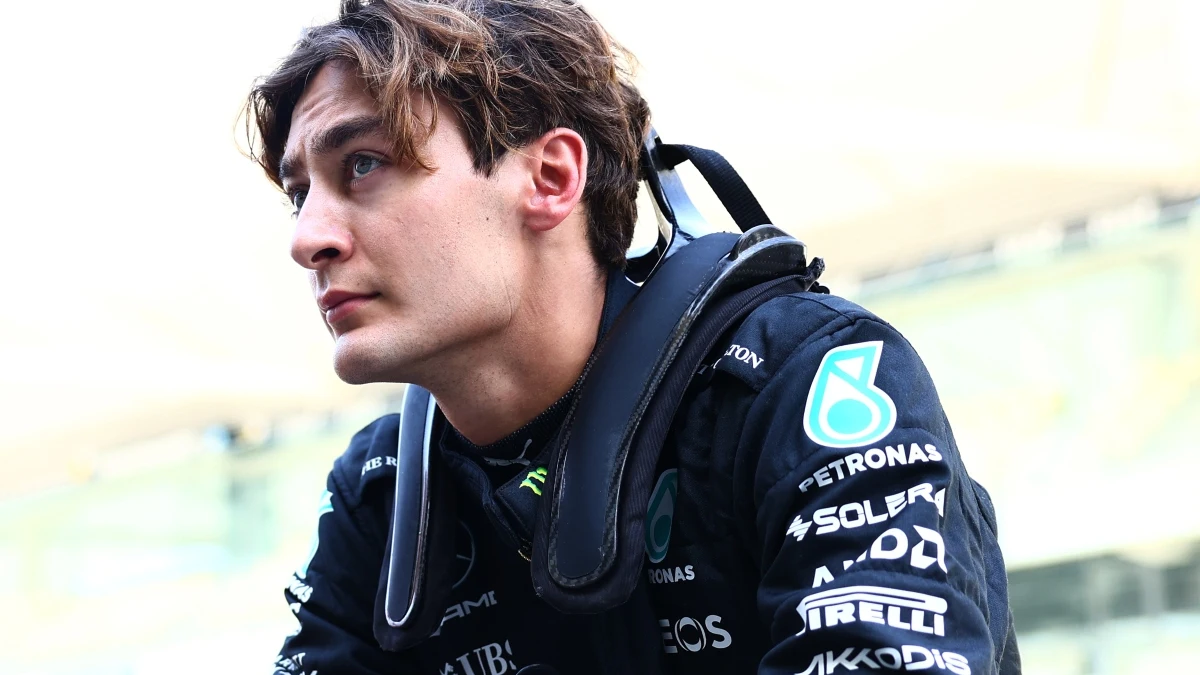 George Russell, piloto de Mercedes