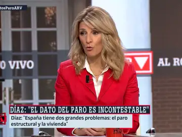 Yolanda Díaz reivindica una subida salarial en España hasta alcanzar los sueldos europeos: &quot;No se puede vivir con dignidad con 1.545 euros al mes&quot;