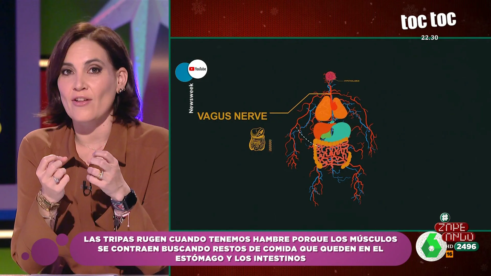 ¿Por qué suenan las tripas cuando tenemos hambre? Boticaria García apunta al eje intestino-cerebro