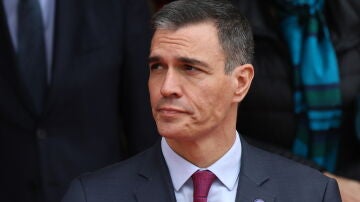 El presidente del Gobierno, Pedro Sánchez, tras la apertura solemne de la legislatura en el Congreso