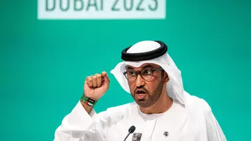 El presidente de la COP28, Sultan Al Yaber