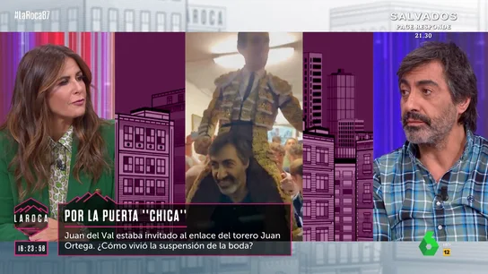Nuria Roca, al torero Juan Ortega tras suspender su boda: "Decídelo una semana antes y ahorras el sufrimiento a la novia" Nuria Roca, al torero Juan Ortega tras suspender su boda: "Decídelo una semana antes y ahorras el sufrimiento a la novia"