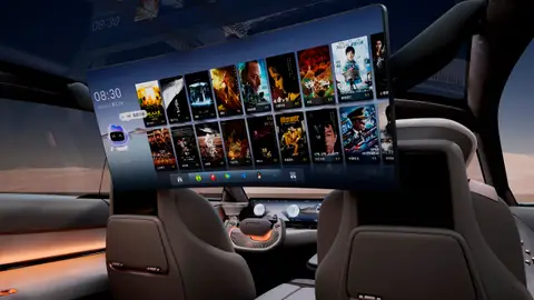 El coche chino con la pantalla más grande del mundo: un interior propio de una zona VIP Skyhome