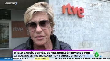 Chelo García Cortes responde a las palabras de Ángel Cristo Jr. sobre Bárbara Rey: "Espero que sepa lo que está haciendo"