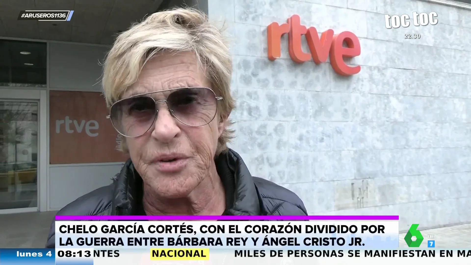 Chelo García Cortes responde a las palabras de Ángel Cristo Jr. sobre Bárbara Rey: "Espero que sepa lo que está haciendo"