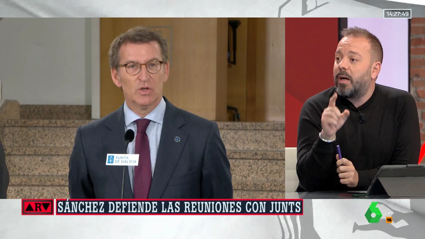 Antonio Maestre, tajante: "Feijóo tiene que darle el golpe a Vox para acabar con él" Antonio Maestre, tajante: "Feijóo tiene que darle el golpe a Vox para acabar con él"