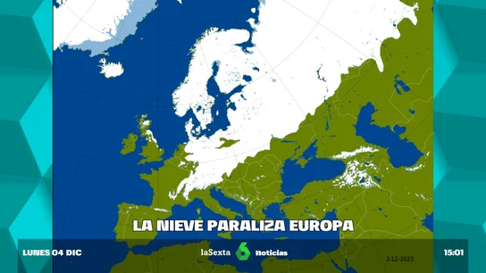 La nieve paraliza Europa La nieve paraliza Europa