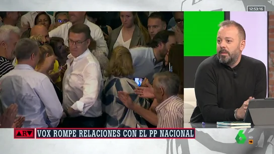 Antonio Maestre, sobre Vox: "Tienen mucha palabrería, pero poca palabra" Antonio Maestre, sobre Vox: "Tienen mucha palabrería, pero poca palabra"