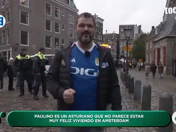 &#39;Haters por el mundo&#39;: el cómico vídeo de Paulino, un asturiano que parece estar harto de vivir en Ámsterdam