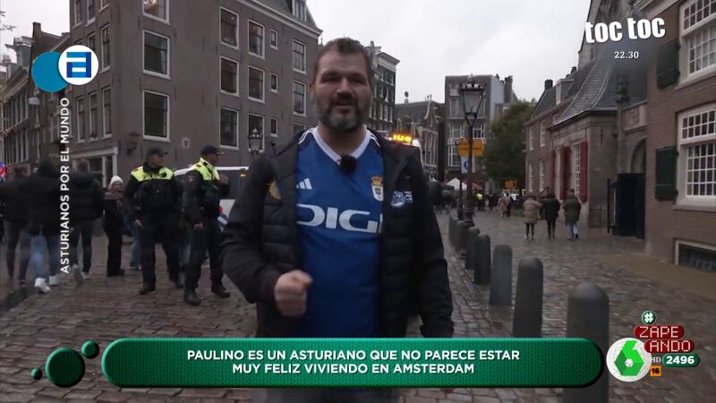 'Haters por el mundo': el cómico vídeo de Paulino, un asturiano que parece estar harto de vivir en Ámsterdam
