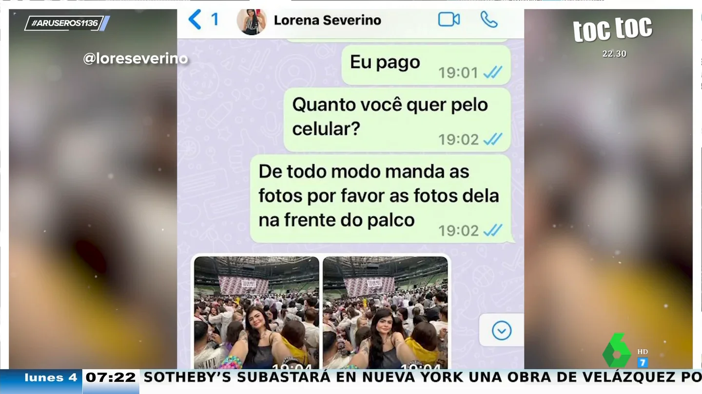 Le pide al ladrón de su móvil que le envíe las fotos del concierto de Taylor Swift en el que se lo robó y así responde él Le pide al ladrón de su móvil que le envíe las fotos del concierto de Taylor Swift en el que se lo robó y así responde él