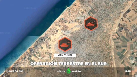 Israel irrumpe con tanques y arrasa el sur de la Franja de Gaza tras instar a los civiles a desplazarse hasta allí Israel irrumpe con tanques y arrasa el sur de la Franja de Gaza tras instar a los civiles a desplazarse hasta allí