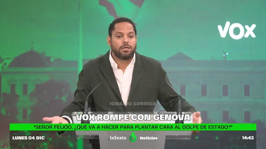 Vox rompe con Génova Vox rompe con Génova