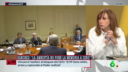 Angélica Rubio, tajante: "El TC impidió una votación en el Senado a petición del PP, eso es lawfare" Angélica Rubio, tajante: "El TC impidió una votación en el Senado a petición del PP, eso es lawfare"