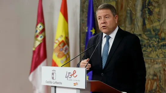 El presidente de Castilla-La Mancha, Emiliano García-Page Page considera una "parodia" que haya un verificador en las negociaciones entre Junts y PSOE