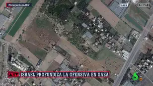 Las imágenes de satélite revelan la intensidad de la ofensiva de Israel en el sur de Gaza
