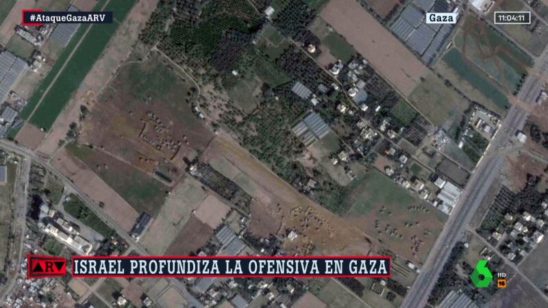 Las imágenes de satélite revelan la intensidad de la ofensiva de Israel en el sur de Gaza