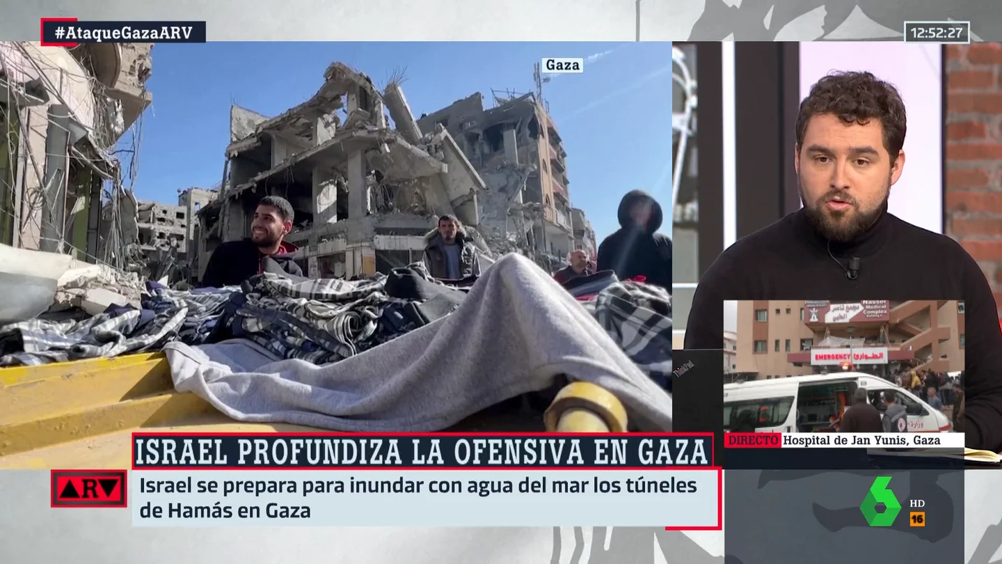 Blas Moreno señala que Israel parece estar decidida a acabar con Hamás y "vaciar Gaza" Blas Moreno señala que Israel parece estar decidida a acabar con Hamás y "vaciar Gaza"