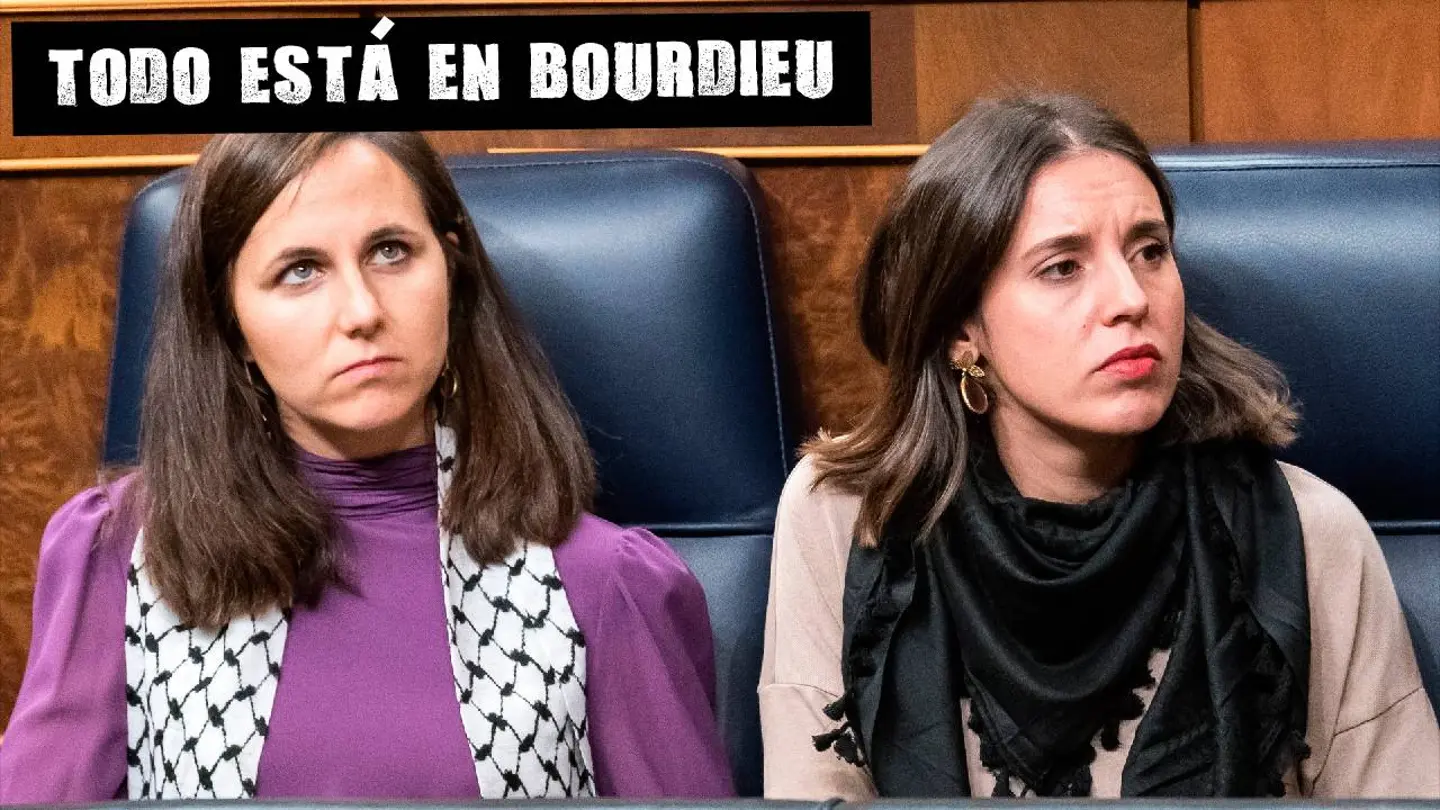 Ione Belarra e Irene Montero, en el Congreso de los Diputados. Ione Belarra e Irene Montero, en el Congreso de los Diputados.