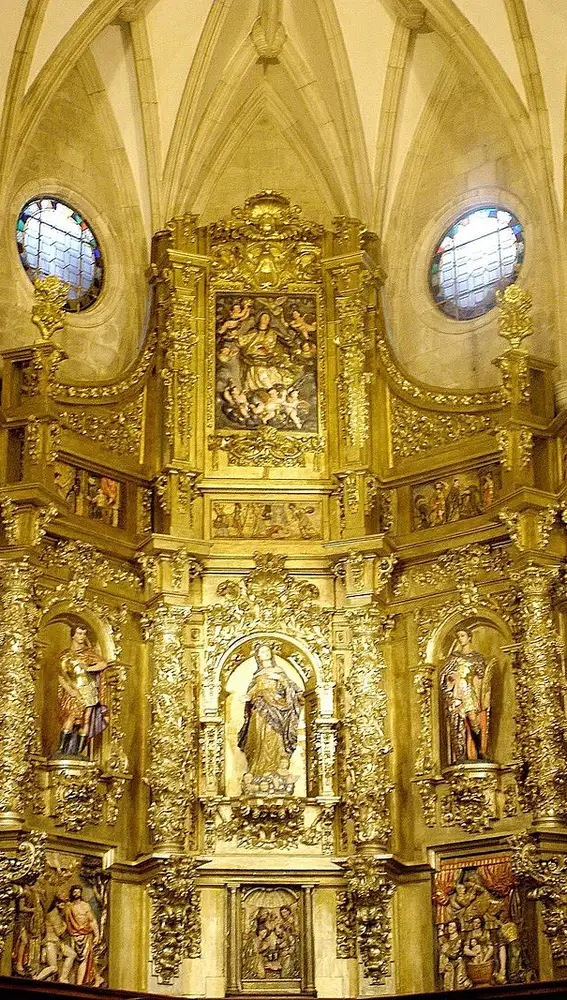 Interior de la Catedral de Santander