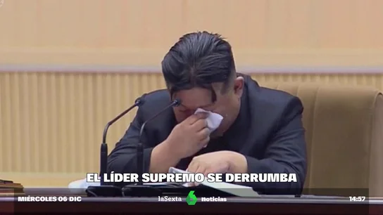 Kim Jong-un llora Kim Jong-un llora