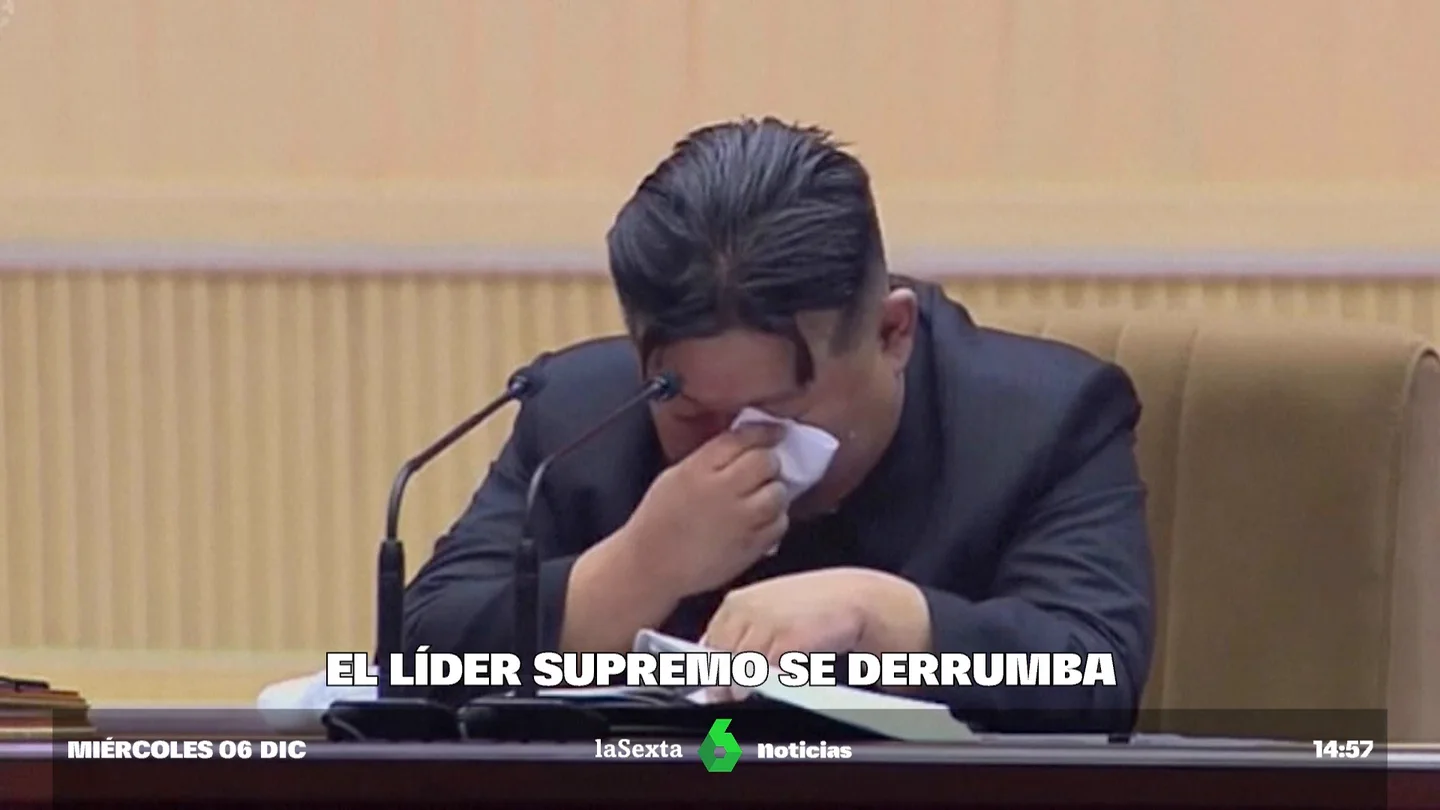 Kim Jong-un llora Kim Jong-un llora