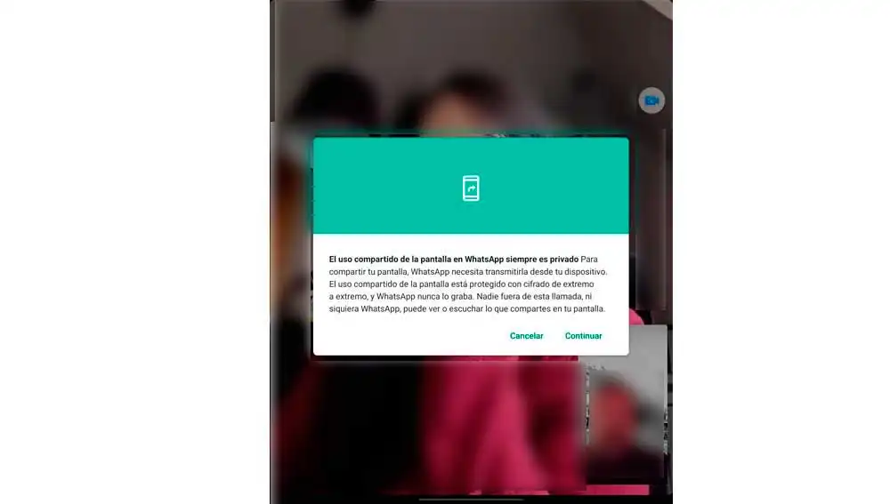 Graba o comparte tus conversaciones Graba o comparte tus conversaciones