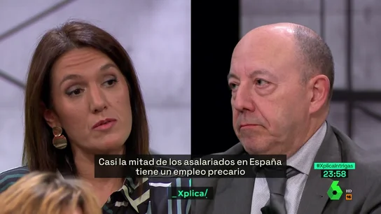 La enfermera Lorena González y el economista Gonzalo Bernardos La enfermera Lorena González y el economista Gonzalo Bernardos