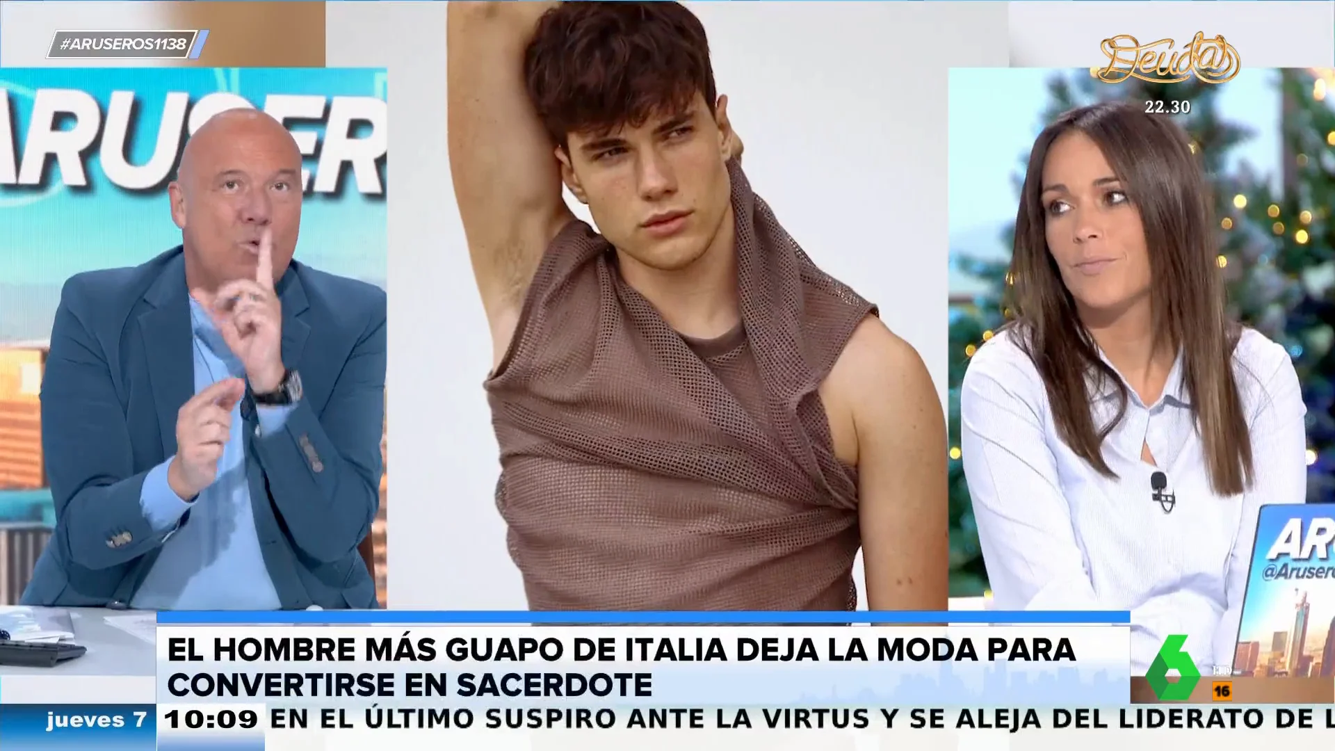 El hombre más guapo de Italia deja el mundo de la moda para ser cura: así es Eduardo Santini, de modelo a sacerdote