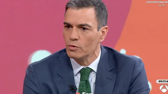 Pedro Sánchez, en Espejo Público de Antena 3 Pedro Sánchez, en Espejo Público de Antena 3