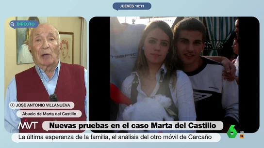 Más Vale Tarde (07-12-23) El abuelo de Marta del Castillo pide que se repita el juicio: "No pierdo la esperanza, nunca la he perdido" Más Vale Tarde (07-12-23) El abuelo de Marta del Castillo pide que se repita el juicio: "No pierdo la esperanza, nunca la he perdido"