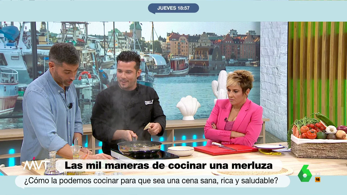MVT El elogio del chef Carlos Maldonado a Pablo Ojeda: "Cómo cocina el tío, me lo voy a llevar" MVT El elogio del chef Carlos Maldonado a Pablo Ojeda: "Cómo cocina el tío, me lo voy a llevar"