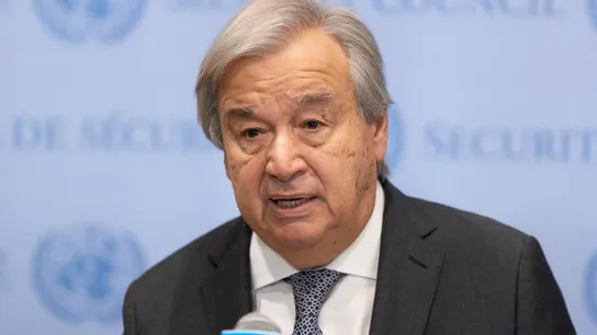 El Secretario General de las Naciones Unidas, Antonio Guterres El Secretario General de las Naciones Unidas, Antonio Guterres