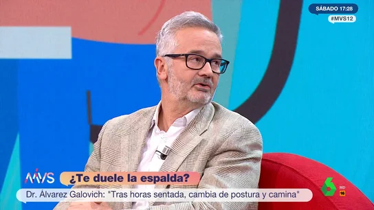 MVS El traumatólogo Álvarez Galovich, sobre los dolores de espalda: "No hay nada peor para la espalda que la vida sedentaria que llevamos" MVS El traumatólogo Álvarez Galovich, sobre los dolores de espalda: "No hay nada peor para la espalda que la vida sedentaria que llevamos"