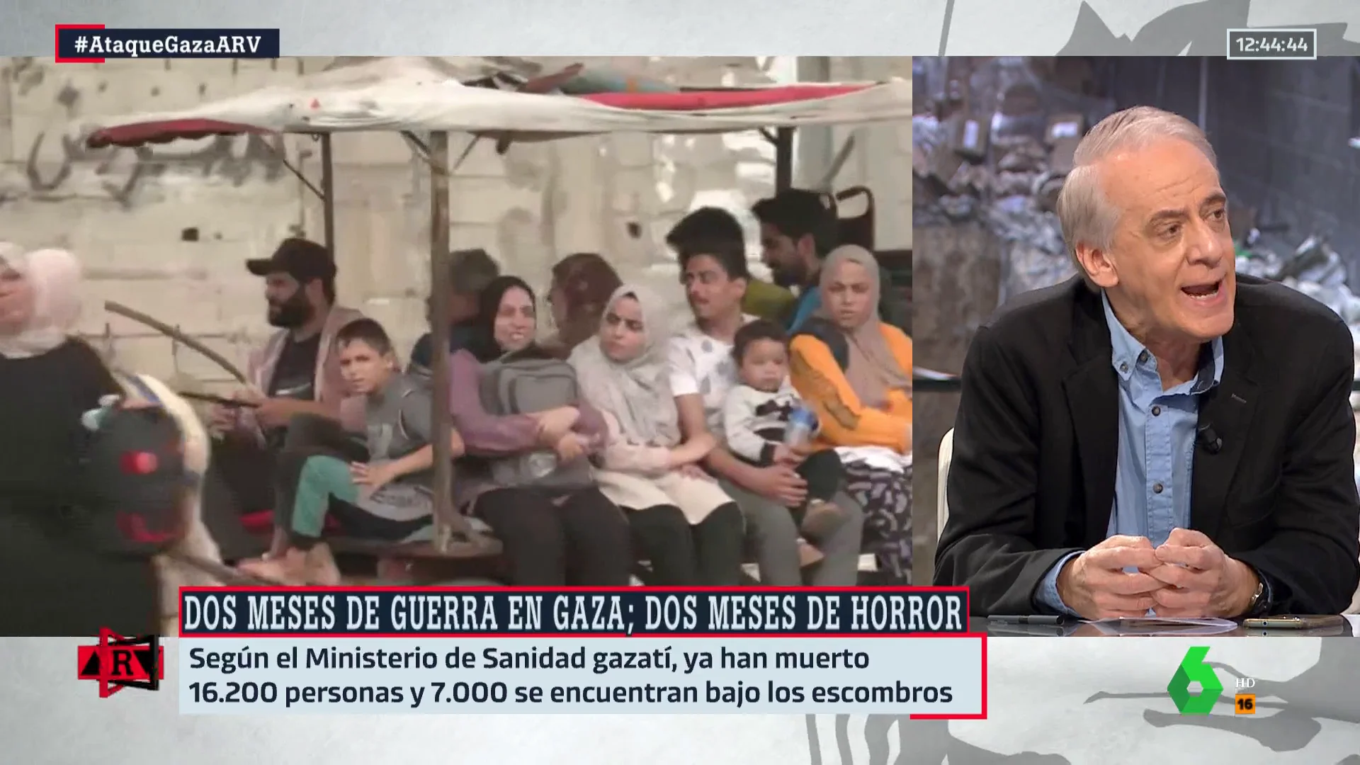 Cembrero sobre la dureza de las imágenes de la guerra en Gaza