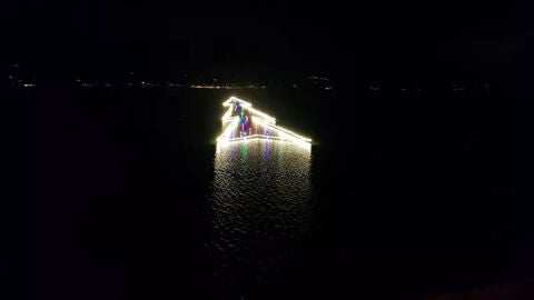 Árbol de Navidad de Castiglione del Lago
