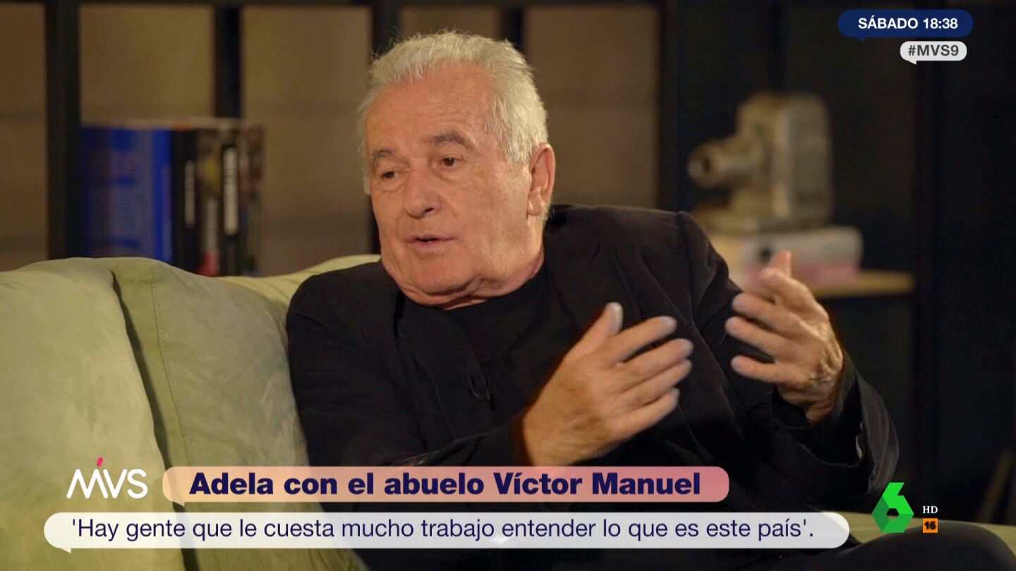 V&iacute;ctor Manuel, sobre la diversidad en Espa&ntilde;a: "No quiero echar al mar y que se ahogue la gente con la que no estoy de acuerdo"